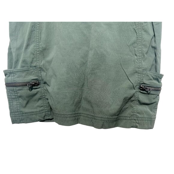 Athleta Trekkie Skort Skirt Womens Size 6 Green Cargo Outdoors Hiking Athleisure - Picture 8 of 14